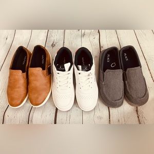 Náutica boys casual shoes 3 pair size 5